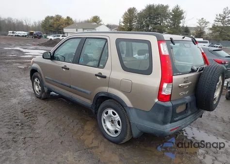2006 Honda Cr-V Lx z USA, uszkodzony, nr VIN SHSRD78526U405476